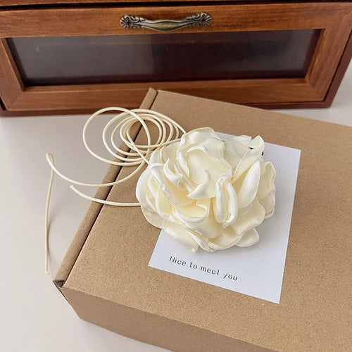 Large Flower Choker