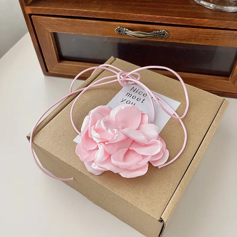 Large Flower Choker