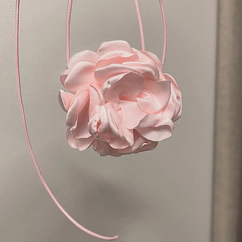 Large Flower Choker